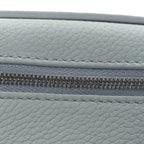 Grained Calfskin Extra Pocket Mini Pouch Minty Breeze