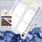 SAHARA - Venture Series Folio Case for Samsung Galaxy Tab S10 FE+ - Purple Orchid