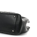 Caviar Quilted XL Grand Shopping Tote GST Black