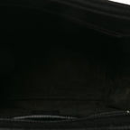 Drummed Calfskin Nano Luggage Black