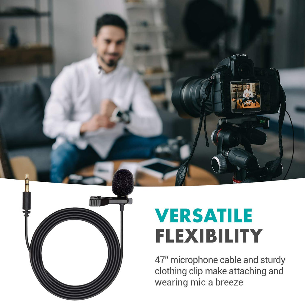 Movo DM1P Lavalier Mic for DJI Osmo 4k Camera