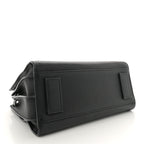 Grained Calfskin Baby Sac De Jour Souple Black