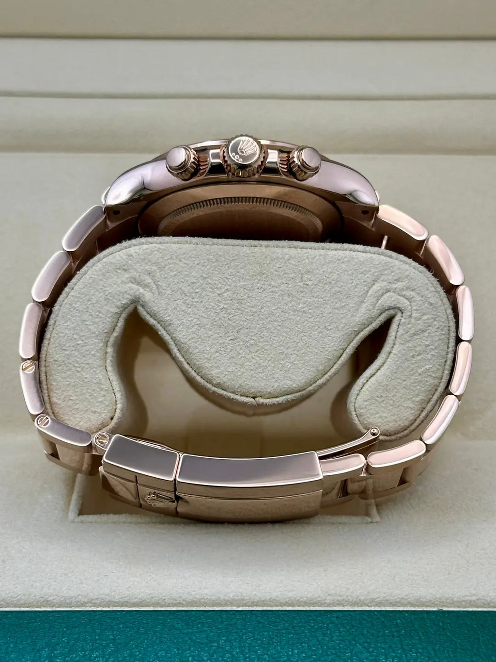 Rolex Everose Gold Cosmograph Daytona 40 Watch - Chocolate and Black Index Dial - 116505 chocbki