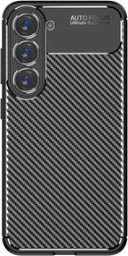 SAHARA - Bundle: Anti-Slip Series Case with Tempered Glass Screen and Camera Protector - Samsung Galaxy S23