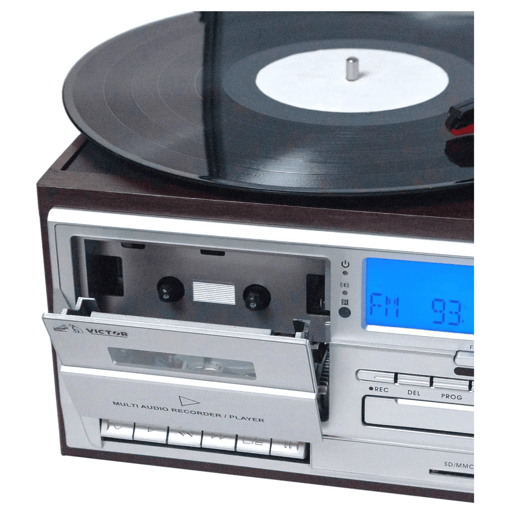 Cosmopolitan 8-in-1 Turntable Music Center