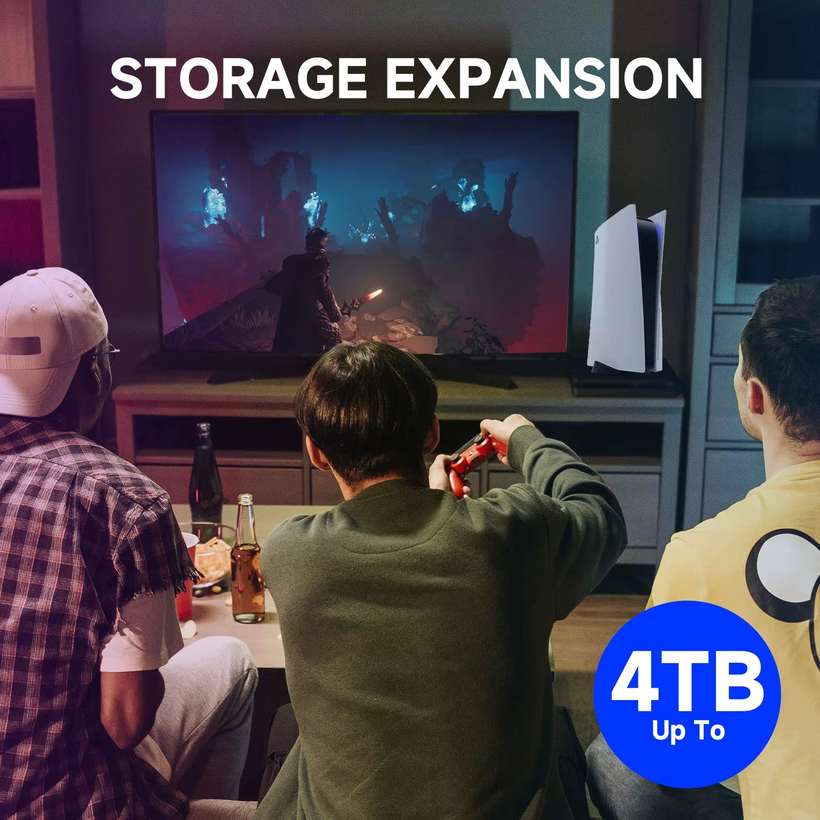S880R M.2 NVMe PCIe 4.0 x4 Internal Solid State Drive - 1TB with Speeds Up to 7300MB/s for PS5 and PC