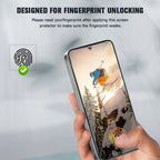 Entronix Clear Screen Protector & Camera Lens Protector Compatible with Galaxy S25 Plus- 4 Piece Combo