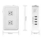 Charging Hub For AC And USB Outlets