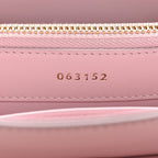 Satinated Calfskin Mini 16 Top Handle Bag Pastel Pink