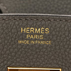 Togo Birkin 30 Gris Meyer