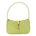 Calfskin Lizard Embossed Le 5 A 7 Mini Hobo Dull Lime