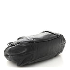 Vitello Daino Shoulder Bag Black