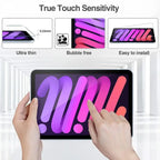 SAHARA - ZeroDamage Tempered Glass Screen Protector for Apple iPad mini (A17 Pro) and Apple iPad mini (6th Generation 2021)