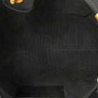 Calfskin Quilted Small Coco Base Shopping Bag Black