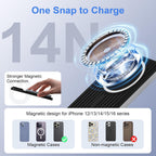 Entronix [Magnetic] Wireless Power Bank - 6500 mAh USB-C/iPhone/Android