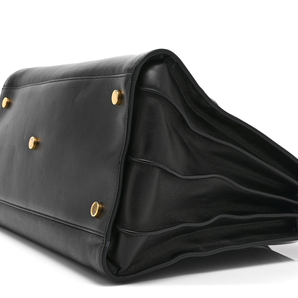 Calfskin Large Sac de Jour Carryall Black
