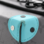 Reverse Monogram Eclipse Steamer Wearable Wallet Turquoise