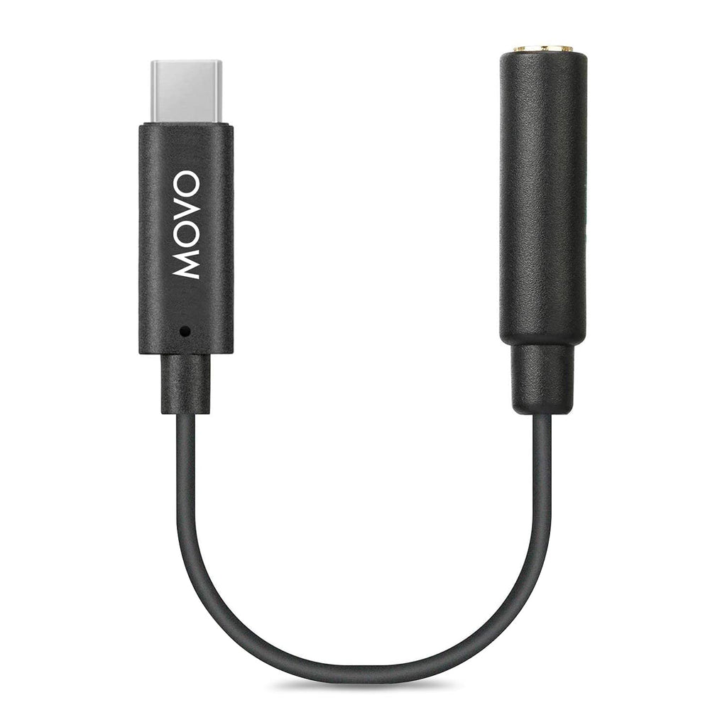 Movo UCMA-2 Female 3.5mm TRRS to USB-C Mic. Adapter
