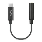 Movo UCMA-2 Female 3.5mm TRRS to USB-C Mic. Adapter