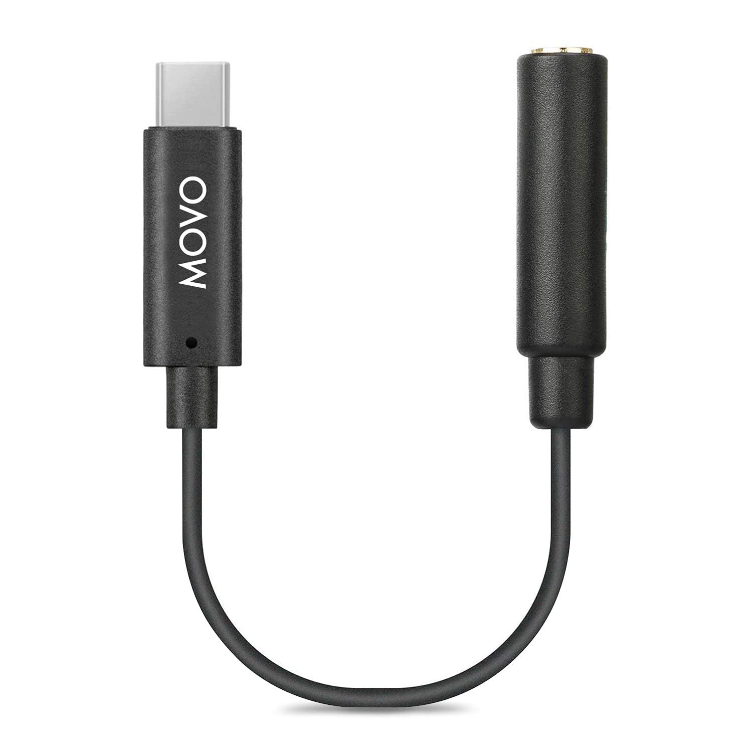 Movo UCMA-2 Female 3.5mm TRRS to USB-C Mic. Adapter