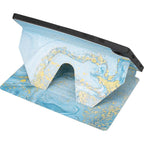 SAHARA - Multi-Angle Folio Case for Samsung Galaxy Tab A8 - Blue Marble