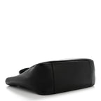 Grained Deerskin Bea Tote Black