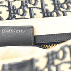 Oblique Saddle Bag Blue