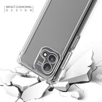 Reiko High Quality 2X Clean Pc And Tpu Bumper Case In Clear For Motorola Moto G Stylus 5G (2023)