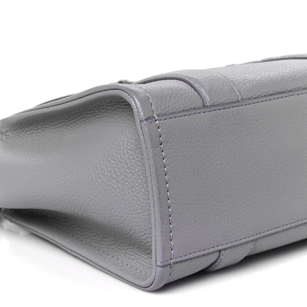 Grained Calfskin Small The Tote Bag Lavender