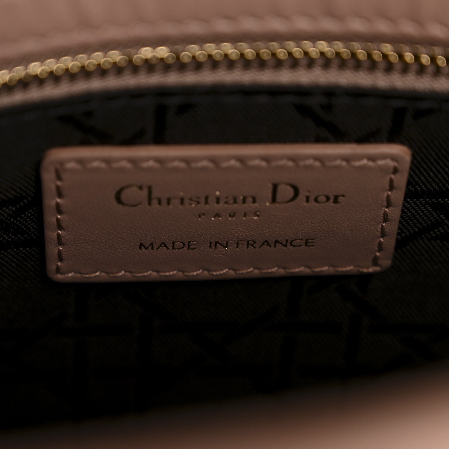 Lambskin Cannage Small My ABC Dior Lady Dior Blush