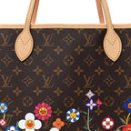 LV X TM Monogram Flowers Neverfull MM