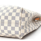Damier Azur Graceful MM Rose Ballerine