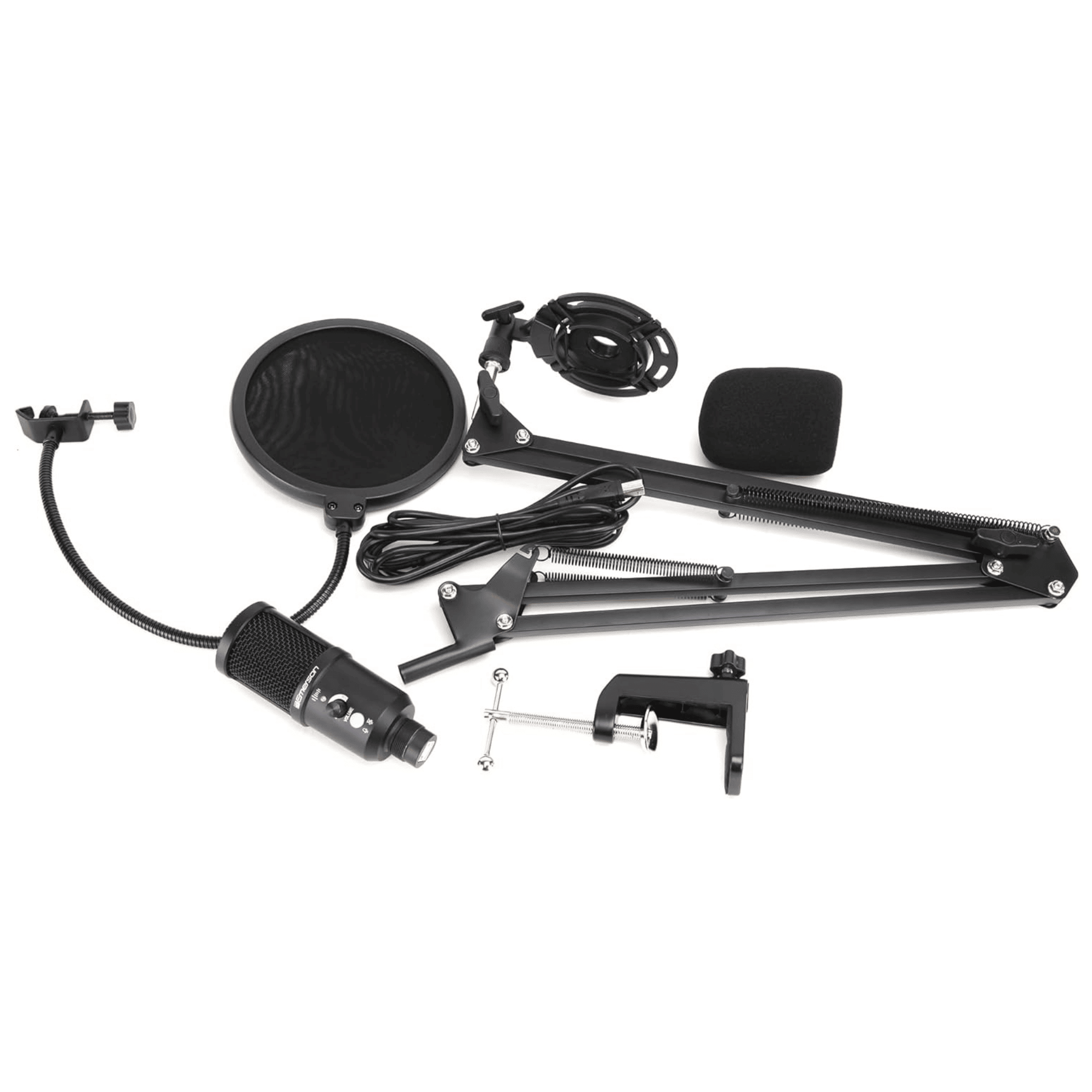USB Gaming and Streaming Condenser Microphone