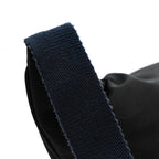 Recycled Sport Nylon Logo Embroidered Wheel Beltpack Black