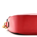 Monogram Ruinart Calfskin Medium Lady Web Shoulder Bag Beige Ebony Hibiscus Red