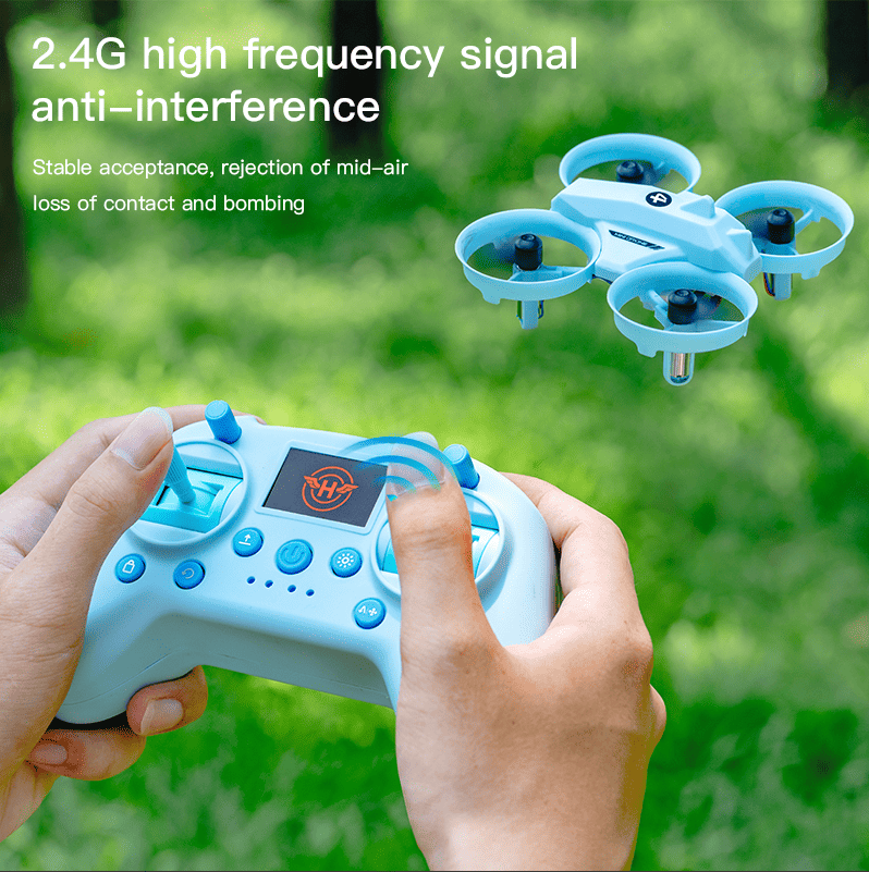 S4 Mini Remote Control Intelligent Obstacle Avoidance - Light Flow Hovering - Multiple Light Variations - Indoor And Outdoor Flight - Beginner Drone for Beginners