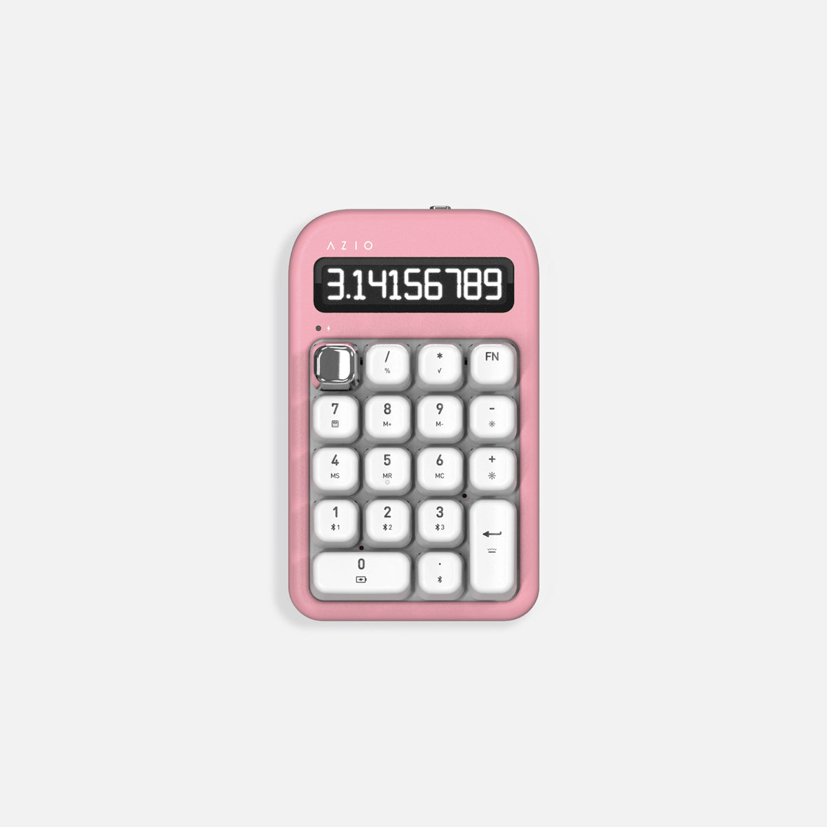 Azio IZO NumPad / Standalone Calculator (Red Switch), Golden Iris