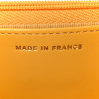 Caviar Quilted Wallet on Chain WOC Yellow