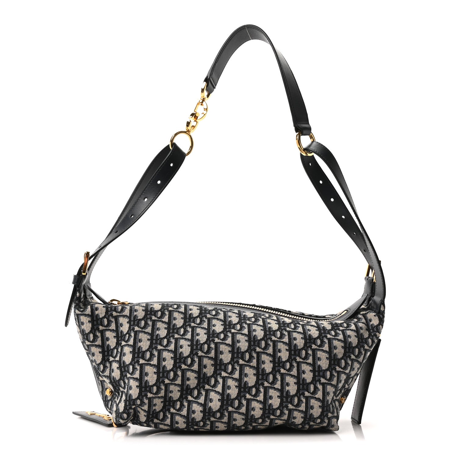 Oblique Small D-Journey Bag Blue
