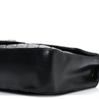 Lambskin Medium Westminster Pearl Flap Black