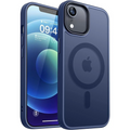 Entronix [Magnetic] Case Compatible with iPhone XR - Translucent Frosted Matte