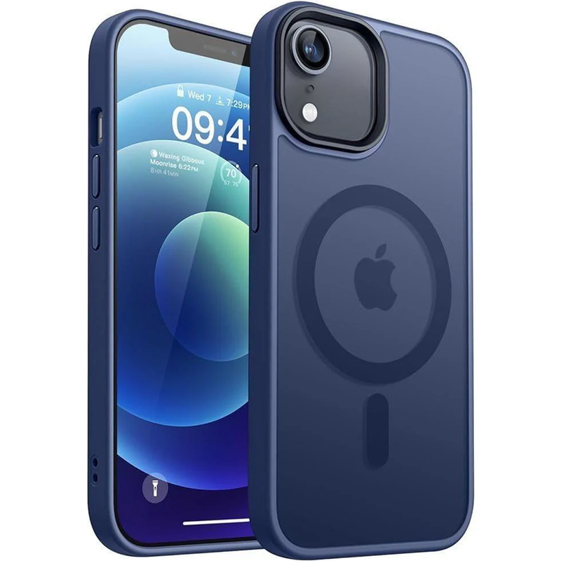 Entronix [Magnetic] Case Compatible with iPhone XR - Translucent Frosted Matte