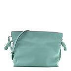 Calfskin Mini Flamenco Knot Bag Fresh Mint