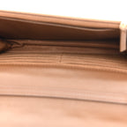 Metallic Calfskin Quilted 2.55 Reissue Wallet On Chain WOC Bronze