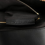 Shearling Vitello Dolce Macro FF 1974 Baguette Tobacco Black