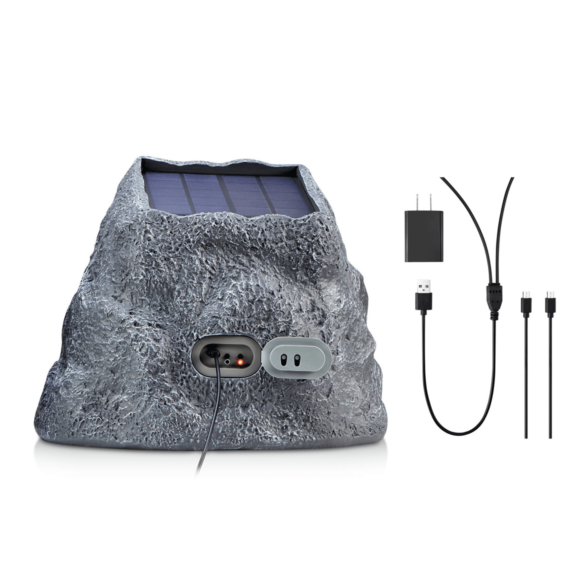 Bluetooth Multi-Link Solar Rechargeable Wireless Rock Speaker