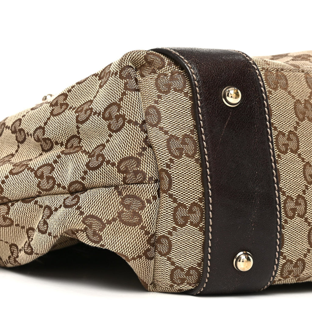 Monogram Medium Pelham Shoulder Bag Dark Brown