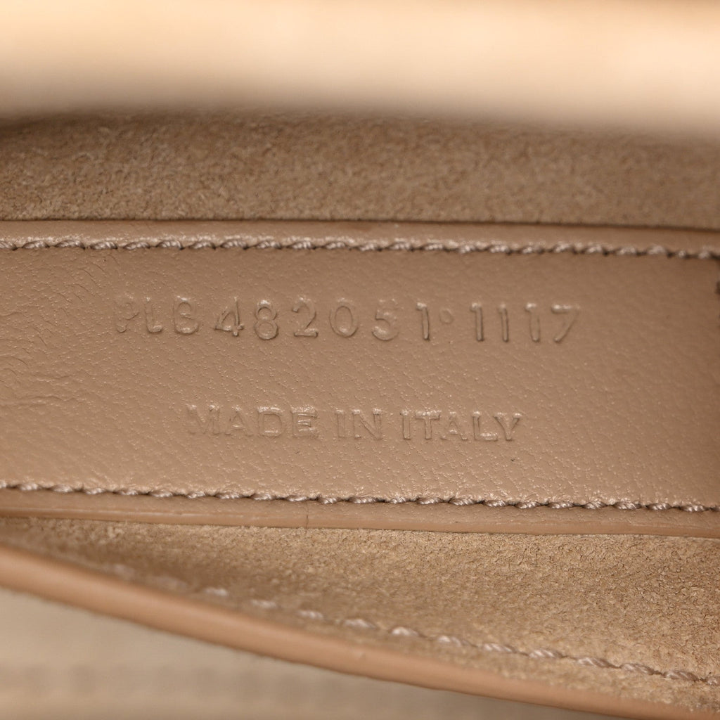 Calfskin Medium Bellechasse Satchel Nude Powder
