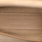 Calfskin Medium Bellechasse Satchel Nude Powder