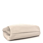 Grained Calfskin Softbit Maxi Shoulder Bag Taupe